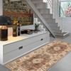 Area Rugs for Living Room Bedroom Dining Room Nursery Office Hallways, Washable Large Boho Vintage Bohemian Distressed Oriental Carpet Non Slip - 4 of 4