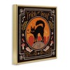 Stupell Industries Trick Or Treat Cat & Rats Floating Frame Canvas Art - 2 of 4