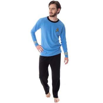 Star Trek Original Series Men's Uniform Costume Sleepwear Pajama Set