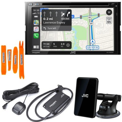 JVC KW-V960BW CDDVDBT AV,Wireless Android Auto,Wireless Apple CarPlay Package