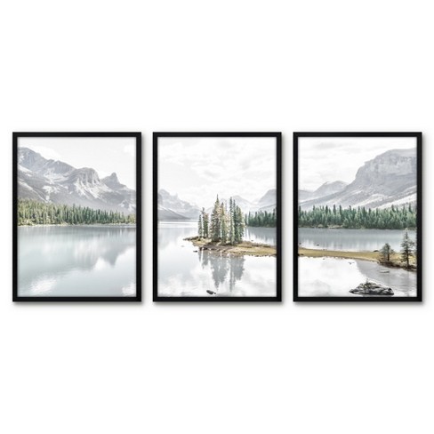 Americanflat 3 Piece 8x10 Unmatted Framed Print Set - Jasper National by  Artvir