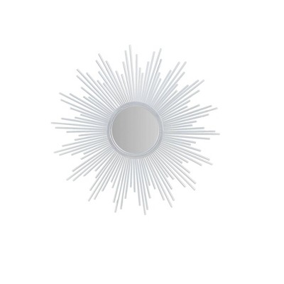 Round Dia Fiore Sunburst Decorative Wall Mirror - Madison Park