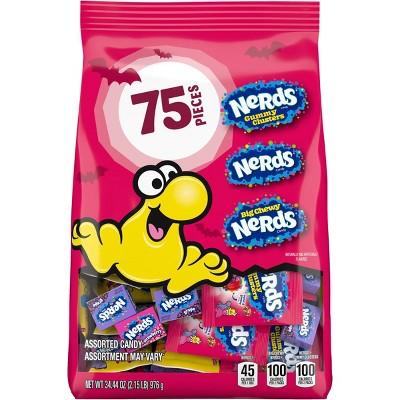 Nerds Halloween Variety Mix Gummy Candy - 34.44oz/75ct