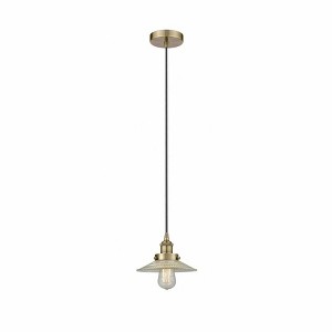 Halophane - 1 Light Mini Pendant In Industrial Style-5.75 Inches Tall and 9 Inches Wide - 1 of 1