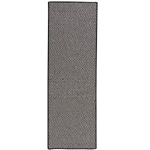Colonial Mills Herringbone Mudroom Runner Black Lace 2'6"x13', Rectangle Shape - 1 of 2