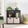 4/6 Cube Storage Organizer, display cabinet, Storage shelf, sideboard, Decorative Bookshelf - 3 of 4