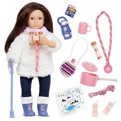 Lori 6" Mini Doll & Accessories Farah's Hiking Set