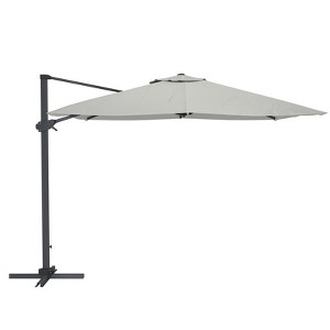 CASAINC 10 FT Square Cantilever Umbrella - 1 of 2