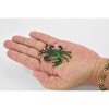 Collectible Wildlife Gifts | Mud Crab, Saltwater, Rock Crab, Rubber, Crustacean Design, Hand Painted, Model,  Gift      2 1/2"       F589 B34 - 3 of 4