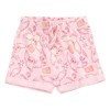 Harry Potter Hedwig Newborn Baby Girls Ribbed Bodysuit, Shorts and Headband 3 Piece Outfit Set Blush Pink Hedwig 0-3 Months - 4 of 4