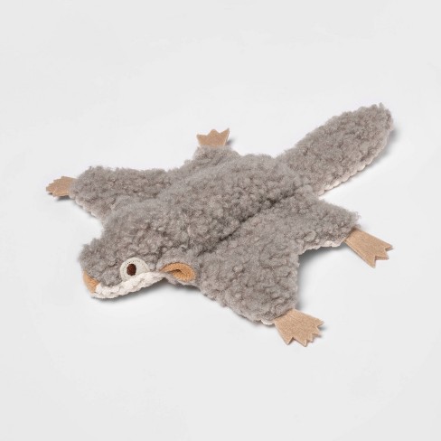 Skinny Crinkle Flying Squirrel Dog Toy