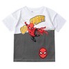Marvel Spider-Man Boys 2 Piece Short Sleeve T-Shirt and Shorts Set for Toddler - 2 of 4