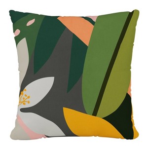 18"x18" Skyline Furniture Square Outdoor Throw Pillow Ibiza Multi: Zipper, Polyester Fiber Fill - 1 of 4