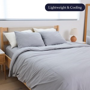 Slumber Cloud Performance Linen Blend Duvet Cover - 1 of 4