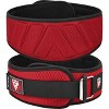 RDX Sports Weightlifting Belt RX4 - Premium Support for Powerlifting, Bodybuilding, and CrossFit Training - 3 of 4