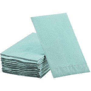 SparkSettings Dinner Napkins, 8” x 4.5” 2 Ply Paper Napkins, Pack of 40 - 1 of 4
