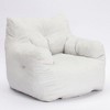 CENGHU Bean Bag Chair Foam Filling Bean Bag for Adults Soft Teddy Fabric Tufted Lazy Sofa for Living room Bedroom - 2 of 4