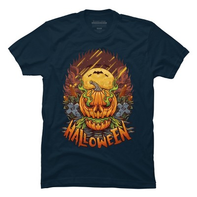 Men's Design By Humans halloween By arjanaproject T-Shirt