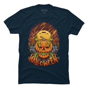 Men's Design By Humans halloween By arjanaproject T-Shirt - 1 of 4