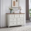 Vynxari Modern 7-Drawer Dresser, Chest of Drawers for Living Room & Closet Organization, Stylish Storage Solution in Beige. - 2 of 4