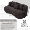 CAVINAS Lazy Sofa Corduroy Bean Bag Chair Lounger,High Back Bean Bag Couch,Accent Chairs for Living Room - 2 of 4