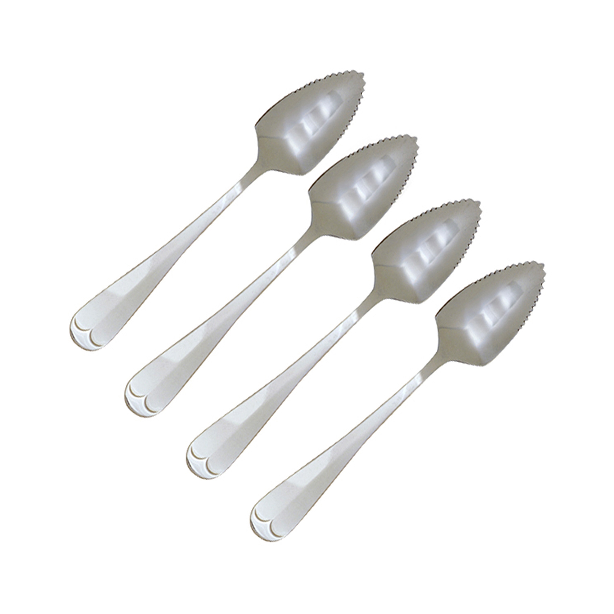 Norpro Stainless Steel Serrated Grapefruit Spoons, Set of 4