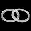 Unique Bargains Car Speaker Spacer Ring Transparent Acrylic - 4 of 4