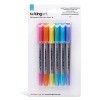 KINGART Permanent Twin-Tip Pens 6 Colors - 4 of 4