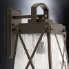 Urban Ambiance Luxury English Country Outdoor Wall Light,  19-1/4"H x 10-1/2"W,  Olde Bronze Finish, UHP1054 - 4 of 4