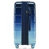 3 Pieces Spinner Wheels Luggage Set, 20-inch With USB Port, Expandable 24" And 28", 360-degree Rotating Wheels Suitcase, Blue2 - 3 of 4