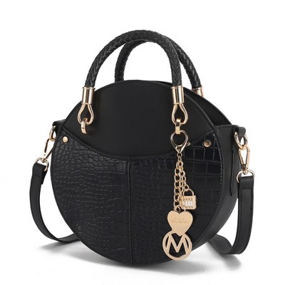 MKF Collection Nobella Women’s Crossbody Bag Croc-Embossed by Mia K