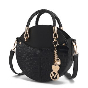 MKF Collection Nobella Women’s Crossbody Bag Croc-Embossed by Mia K - 1 of 4