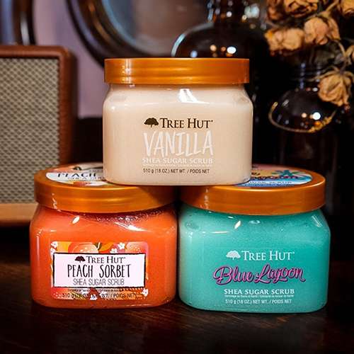 user image by @candlevanity, Tree Hut Shea Sugar Vanilla & Jasmine Body Scrub - 18oz