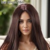 Unique Bargains Women's Straight Long Hair Wig High Temperature Fiber 1 Pc - 4 of 4