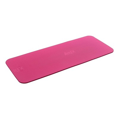 Airex Fitline 180 72 x 23 Inch Ultra Cushioned Closed Cell Foam Workout Fitness Mat for Gym Use, Training, Yoga, and Pilates, Pink