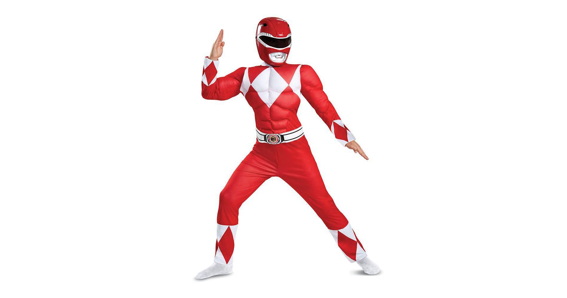Hasbro Power Rangers Red Ranger Classic Halloween Kids' Costume