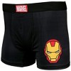 Mens Marvel Iron Man Classic Logo Boxer Briefs - 2 of 4