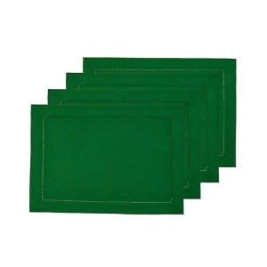 Solino Home Linen Classic Hemstitch Placemats - 1 of 4
