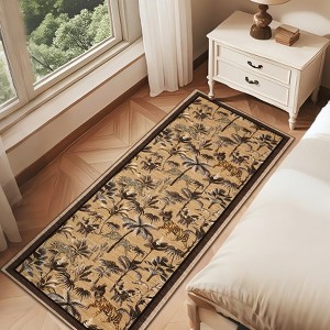 Indoor Modern Area Rugs Animals Pattern Abstract Low Pile Carpets for Living Room Bedroom Indoor Washable Non Slip Soft Floor Carpet - 1 of 4