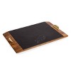 NFL Buffalo Bills Covina Acacia Wood and Slate Black with Gold Accents Serving Tray - 2 of 4