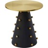 Meridian Furniture,Raven Black / Gold End Table - 3 of 4