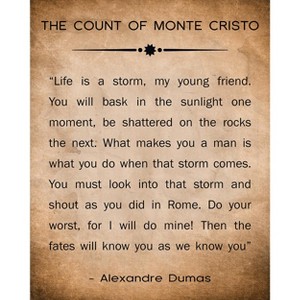 Poster Master Alexandre Dumas - The Count of Monte Cristo - 1 of 2