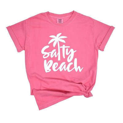 Simply Sage Market Women's Salty Beach Short Sleeve Garment Dyed Tee