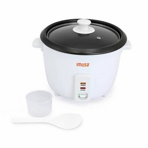 IMUSA 5 Cup Rice Cooker White - 1 of 4