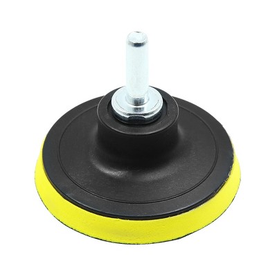 Unique Bargains 3inch Car Automotive M10 Pad Backing Plate Hook Loop Polishing Buffing