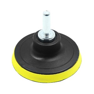 Unique Bargains 3inch Car Automotive M10 Pad Backing Plate Hook Loop Polishing Buffing - 1 of 4