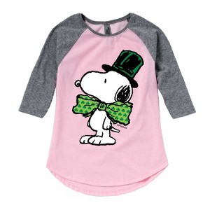 Girls' - Peanuts - St Paddy's Bowtie - 1 of 4