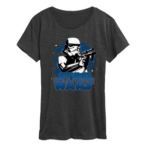 Women's - Star Wars - Storm Trooper Short Sleeve Graphic T-Shirt - 1 of 4