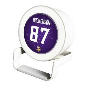 NFL Minnesota Vikings Players Game Tactic Night Light Charger and Bluetooth Speaker - 1 of 3