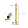 Unique Bargains Auto Tire Valve Extension Adaptor Air Tyre Stem Extender Inflation Stright Bore for Car Truck Motorcycle 100mm/3.94" 1pc - 2 of 4